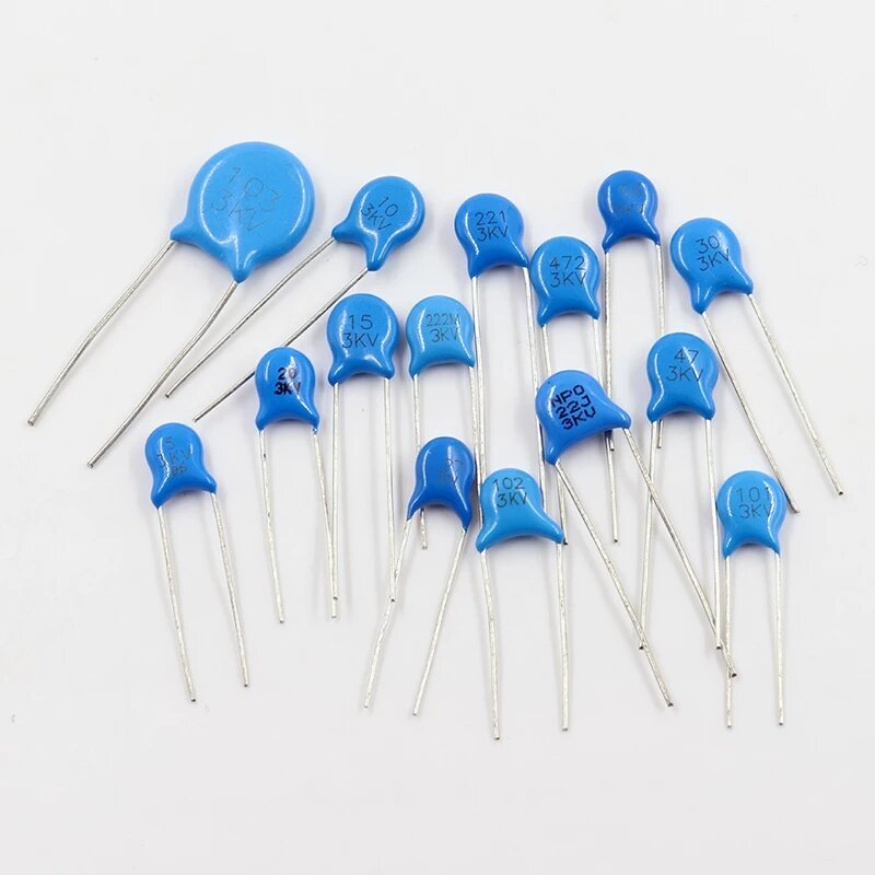 720Pcs 24Value*30Pcs 3KV Ceramic Capacitor Kit 5P 10P 22P 47P 56P 100P 150P 220P 330P 470P 102 222 332 472 103 - Image 2