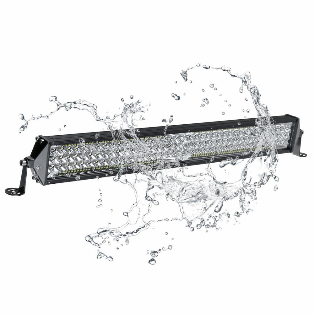 22 Inch Tri-Row 10V-30V 804W 268 LED Work Light Bar Spot Beam Offroad Truck Lamp Waterproof - Image 2