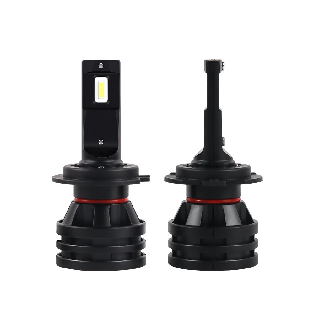 2Pcs M2 Car LED Headlights Bulbs Fog Lights H1 H4 H7 H8/H9/H11 9005/HB4 9006/HB4 160W White 16000LM Waterproof - H1 - Image 2