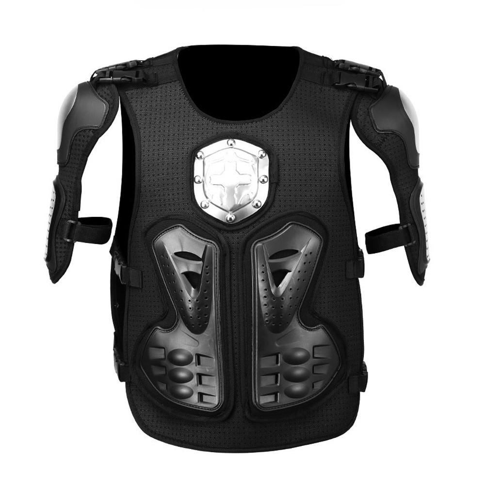 Motocross Racing Motorcycle Body Protective Armor Chest Protector Back Armor Metal Gear - M - Image 2