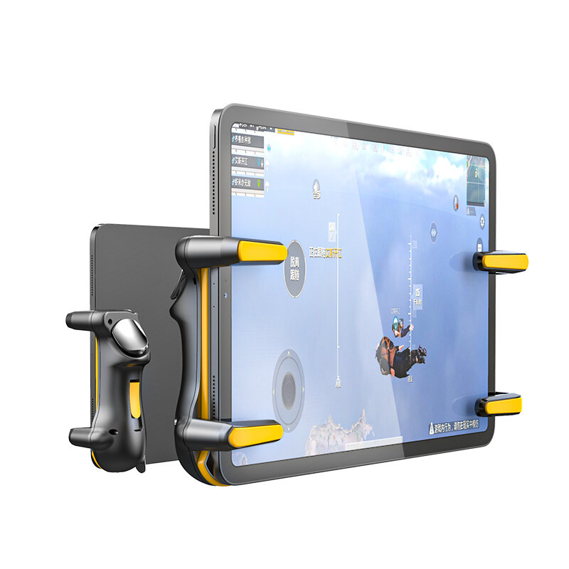 JS-62 Six Finger Trigger Button Fire Joystick Grip Game Controller for IPad Tablet PUBG Mobile Game Smartphone Plug And Play