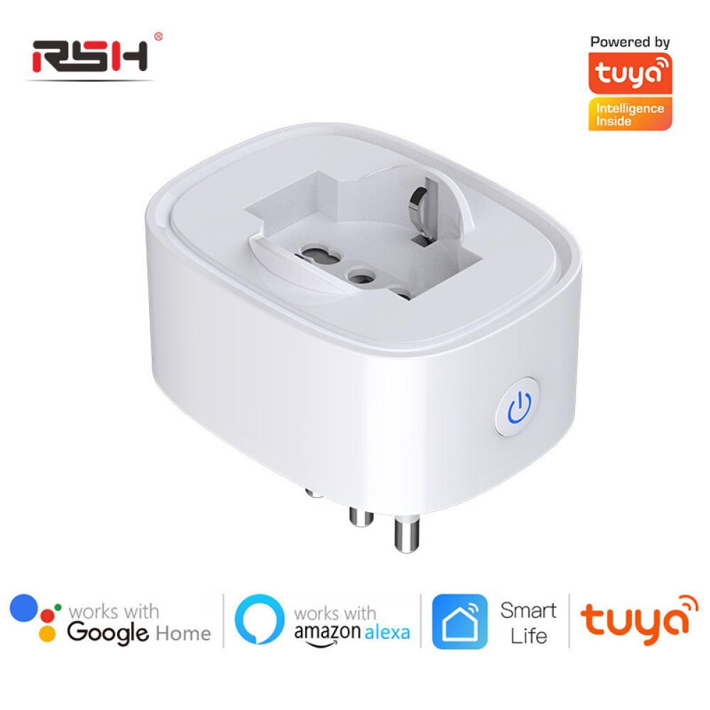 RSH AC100~240V 16A Tuya Smart WiFi Smart Socket IT Standard Remote Timer Switch Italian Standard Smart Socket - Image 2