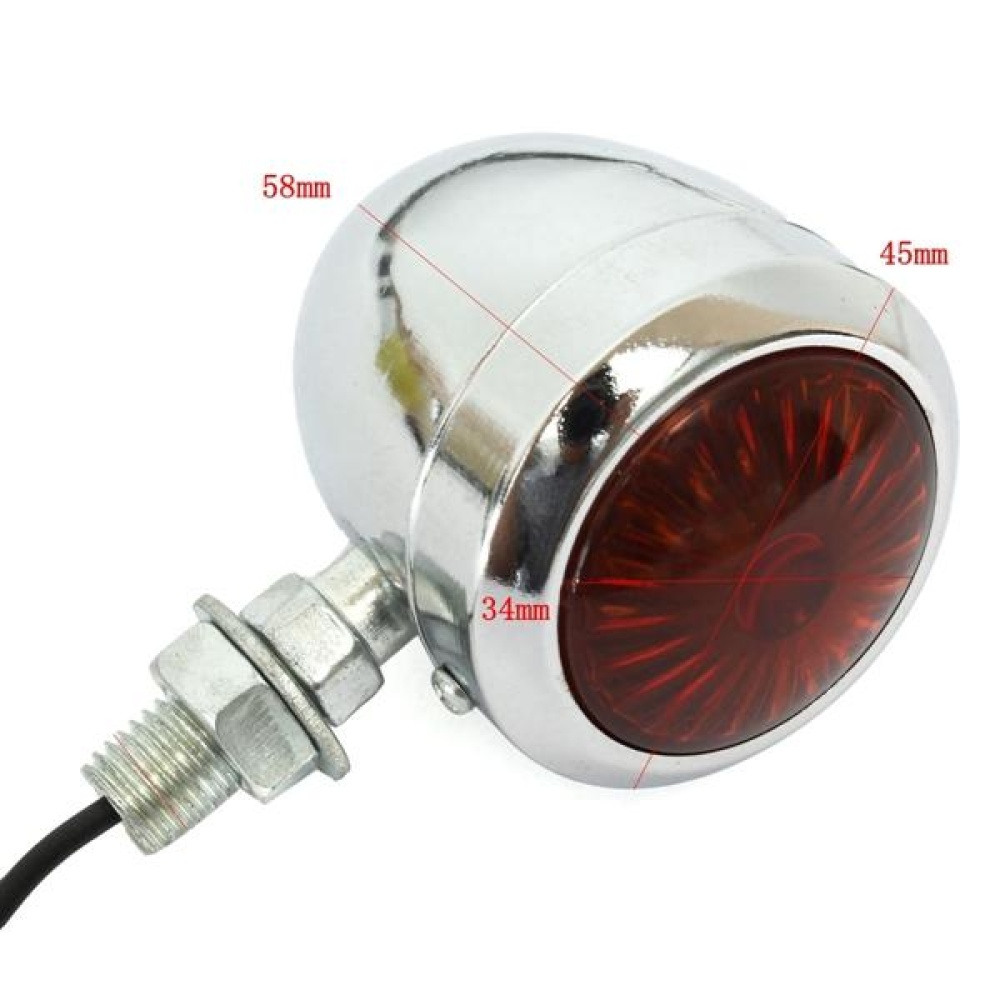 Pair 12V Motorcycle Turn Signal Indicator Light Lamp For Harley - Image 2