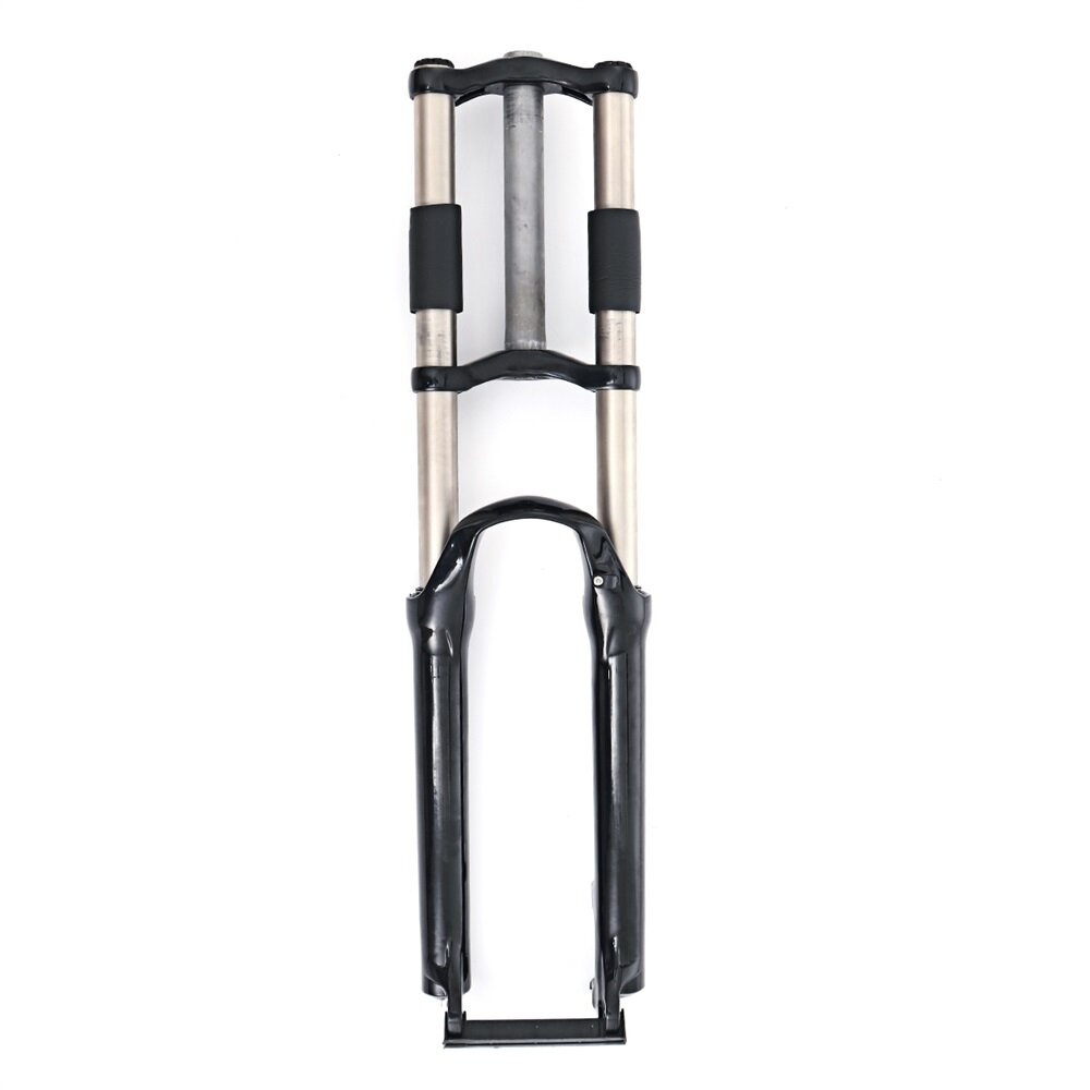 26-27.5 Inch Steel Alloy Front Fork Mountain Cycling Bike Bicycle Shock Absorber - Image 2