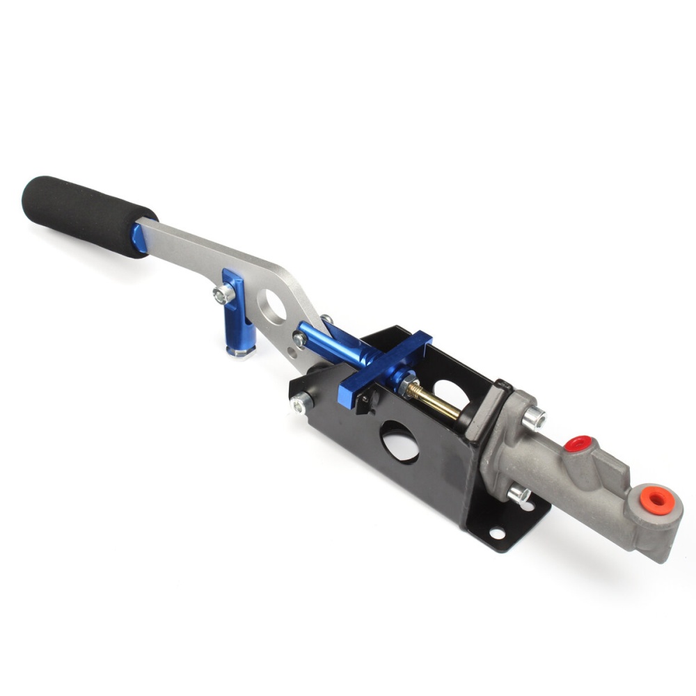 Hydraulic Horizontal Racing Drift Handbrake Hand Brake Parking Brake Lever Universal - Blue - Image 2