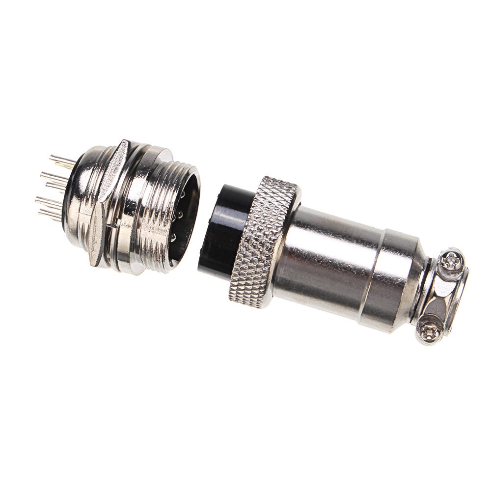 3pcs GX20 8 Pin 20mm Male & Female Wire Panel Circular Connector Aviation Socket Plug - Image 2