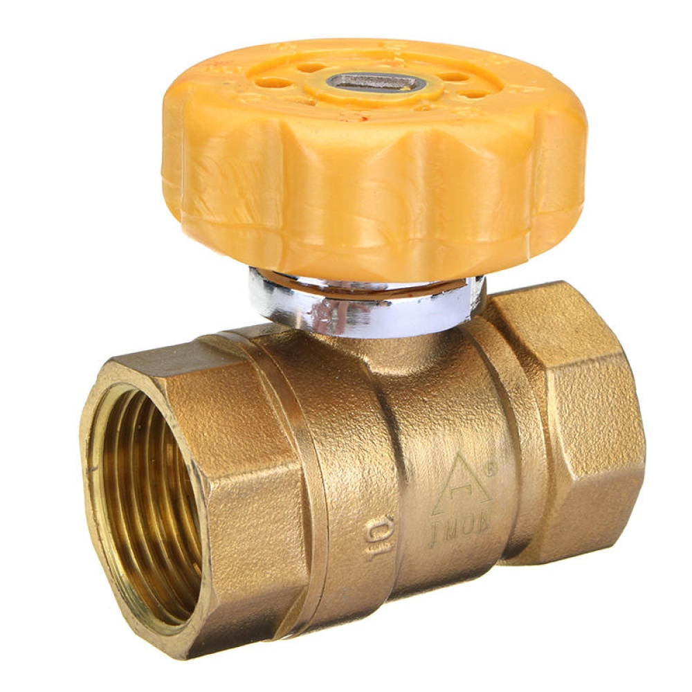 TMOK DN20 DN25 DN32 Magnetic Anti-theft Brass Ball Valves With Key Valve For Heating Installation - #3 - Image 2