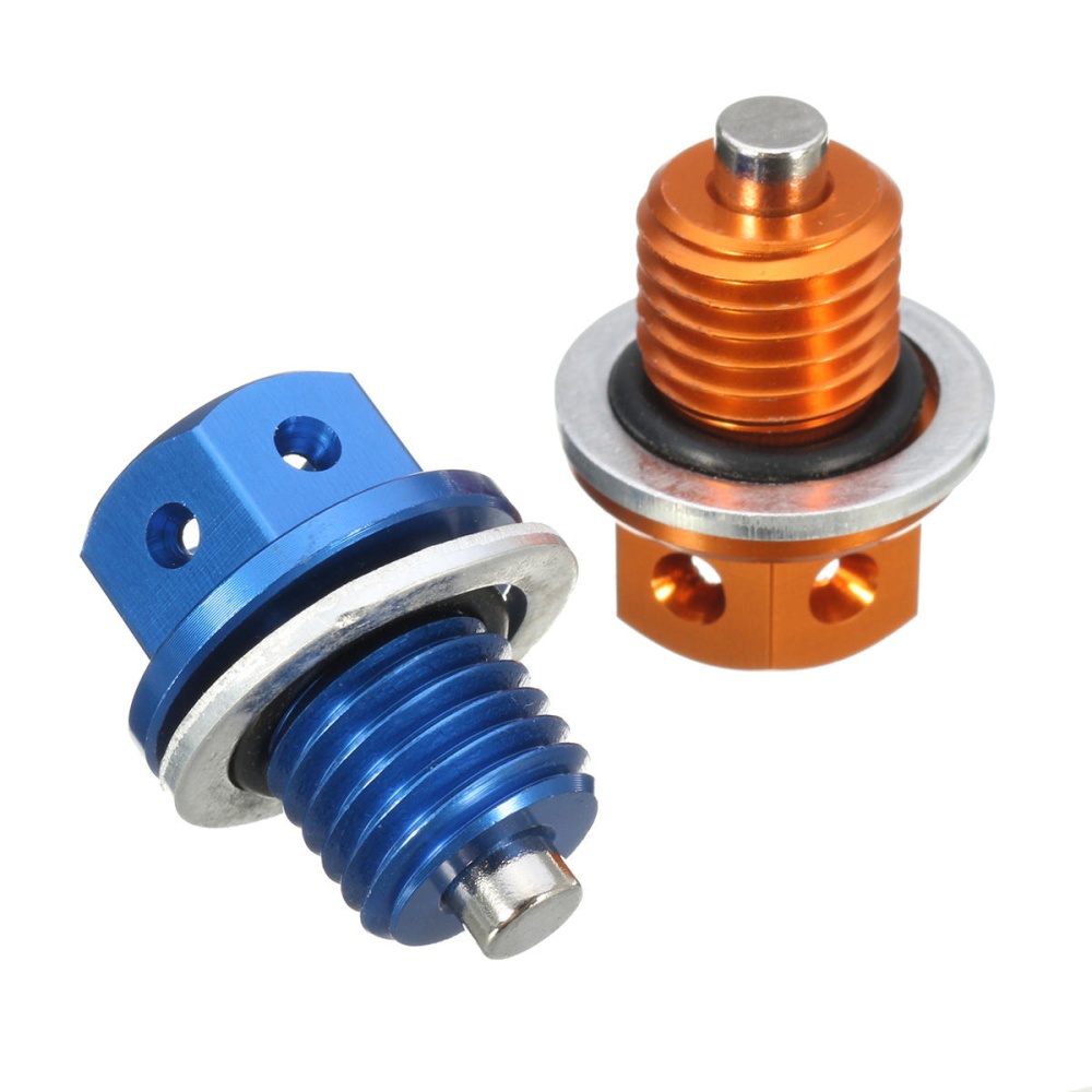 M12x1.5 CNC Oil Drain Plug For KTM 690 DUKE 09-16 450 505 525 SX/XC ATV Dirt Bik - Orange