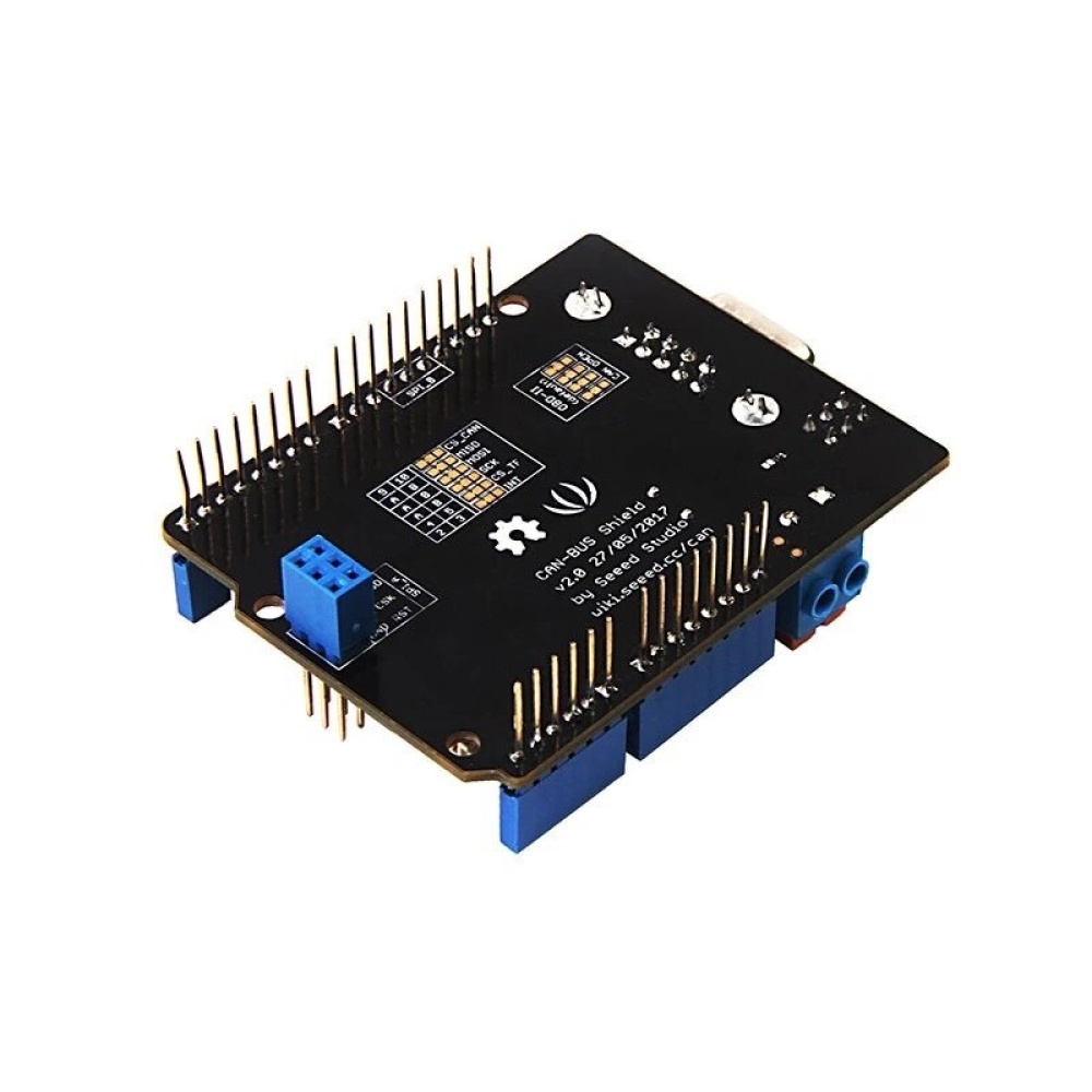 CAN-BUS Shield V2 Controller Board Transceiver Module Adopt MCP2515 MCP2551 I2C UART Grove Connector Compatible for Arduino - Image 2