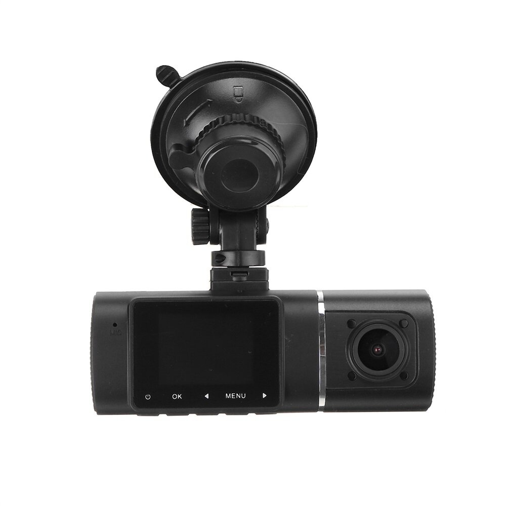 1080P Car DVR Dual Lens Front & Inside Dash Cam 170° G-sensor IR Night Vision HD Camera Recorder - Image 2