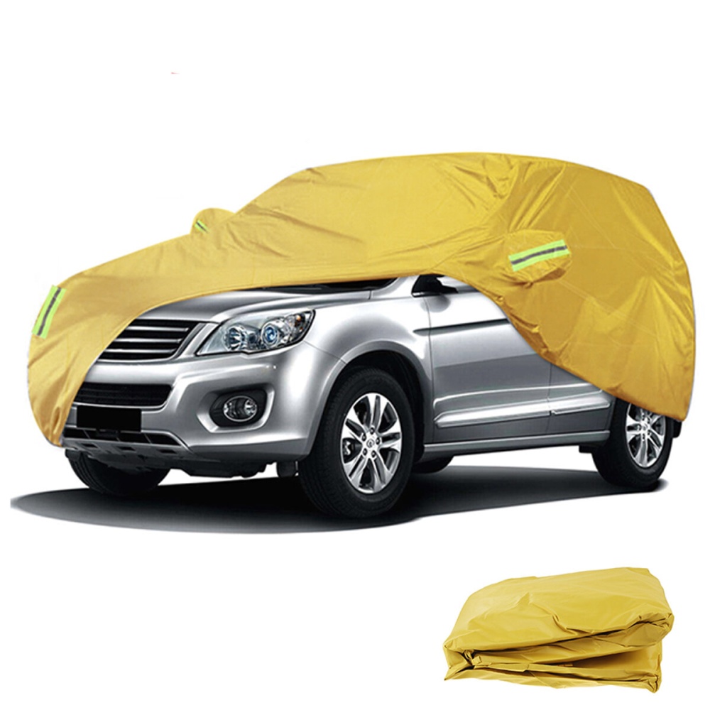 Full SUV Car Cover Waterproof In Outdoor Sun UV Snow Rain Dust Resistant - L