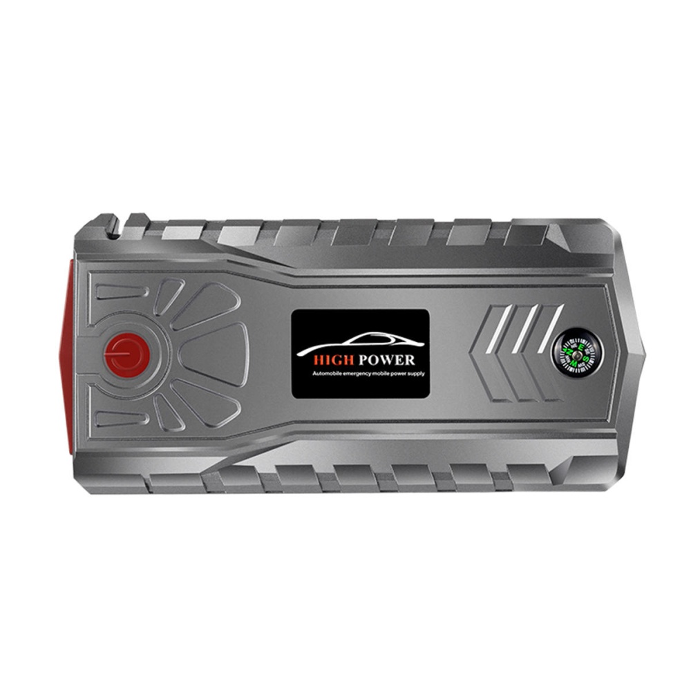 Portable Car Jump Starter 15000mAh 800A Peak Powerbank Emergency Battery Booster Type-C Digital Charger with LED Flashlight USB Port - US Plug - Image 2