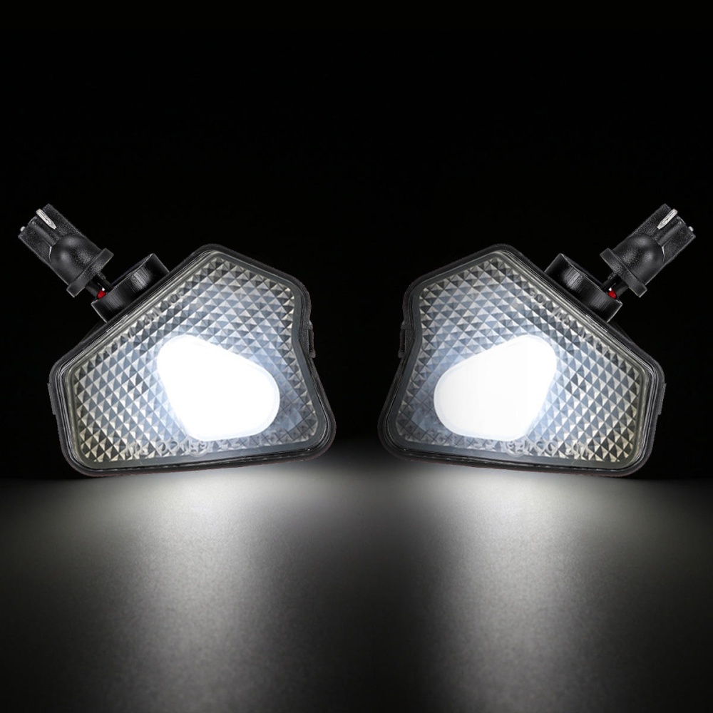 2Pcs LED Car Rearview Mirror Lights Under Mirror Puddle Lights For Mercedes Benz W117 W204 W212 W221 W218 - Image 2