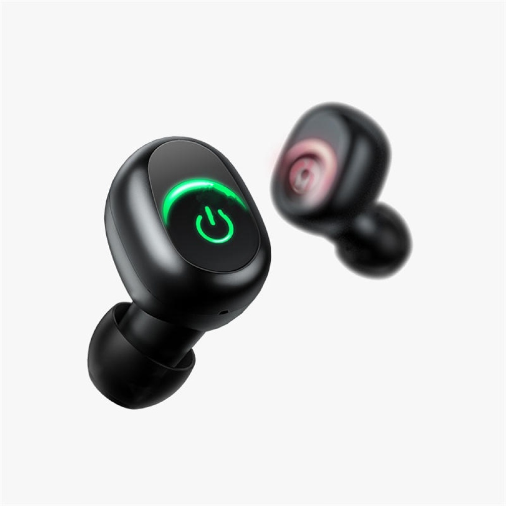 Bakeey M5 TWS bluetooth 5.0 Earphone Wireless Earbuds 1800mAh Power Bank Sports Headphone with Mic - Black - Image 2