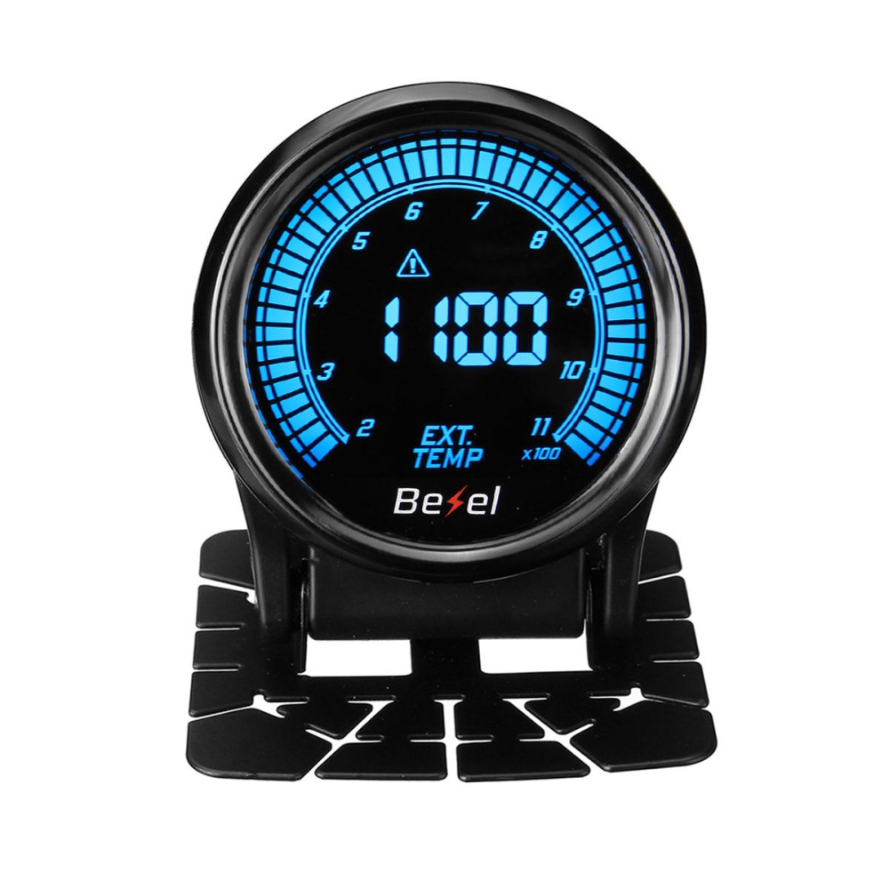 EVO 2" 52mm Exhaust Gas Temp Temperature Gauge Meter Digital LED Display w/Sensor