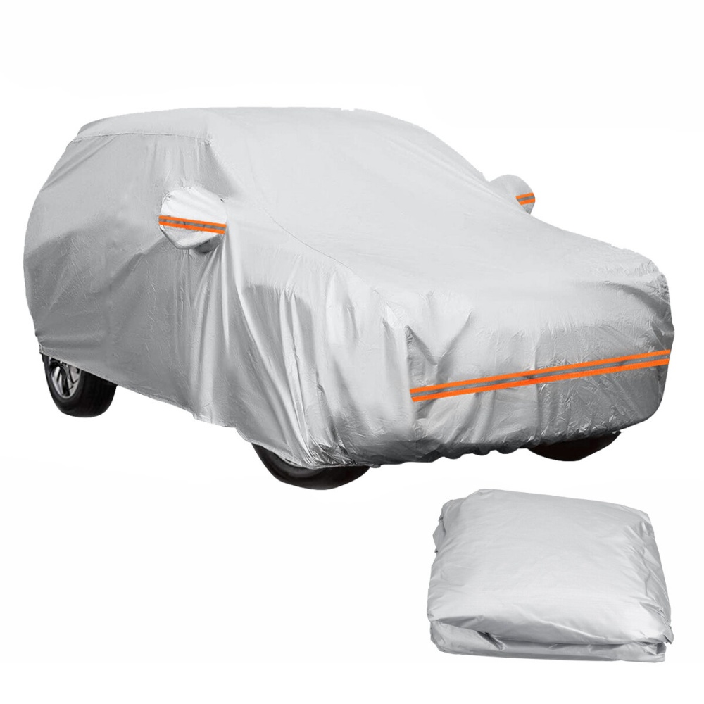 SUV Car Full Cover Indoor Outdoor Sun UV Snow Dust Resistant Protect Size M-XXL - L