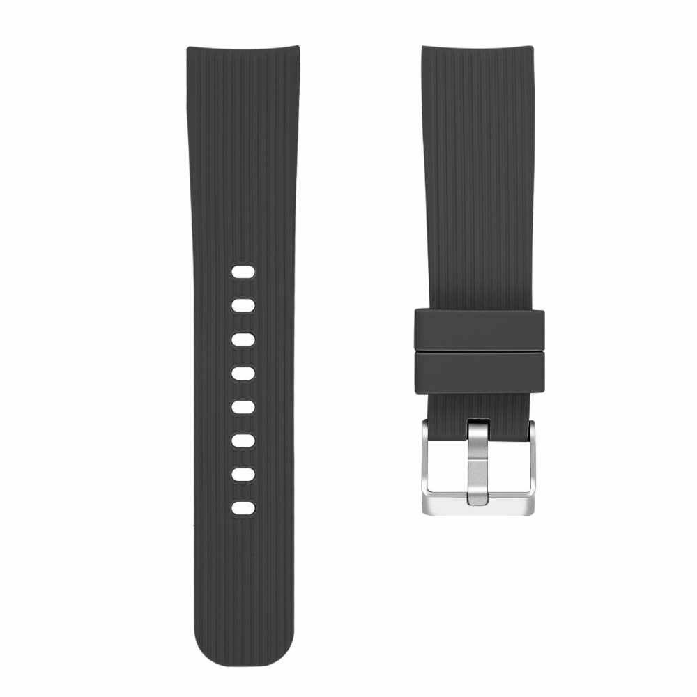 Bakeey 20MM Colorful Silicone Watch Band Replacement For Amazfit GTS - Black - Image 2