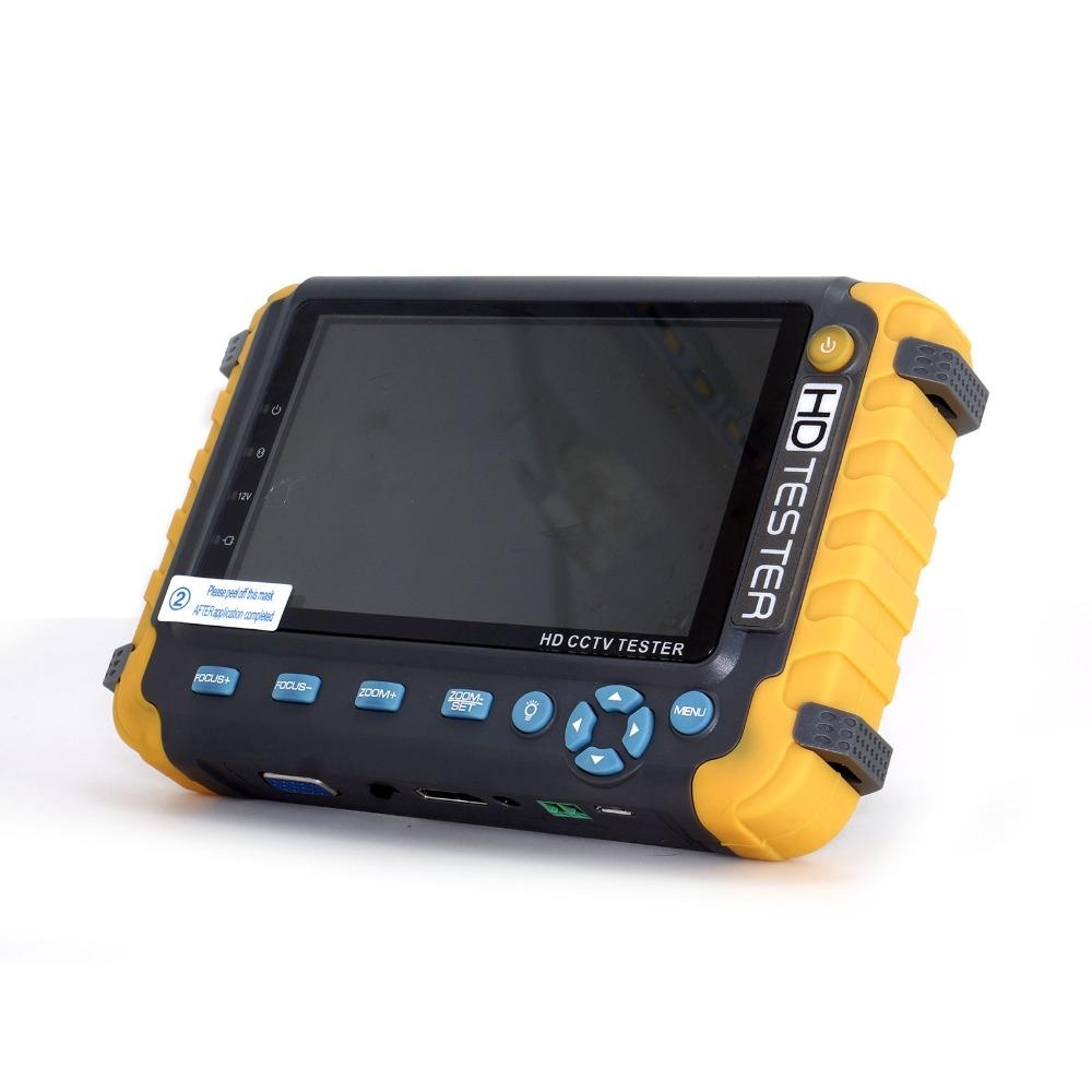 NEW 5 inch TFT LCD HD 5MP TVI AHD CVI CVBS Analog Security 1080P Camera Monitoring Tester CCTV Tester VGA HDMI Input IV8W
