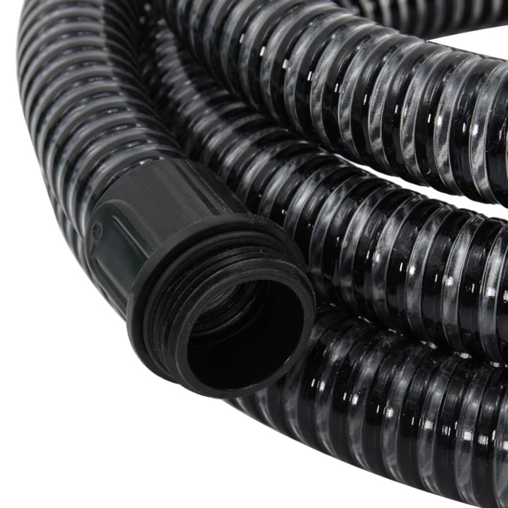 Suction hose with brass couplings 15 m 25 mm black - Image 2