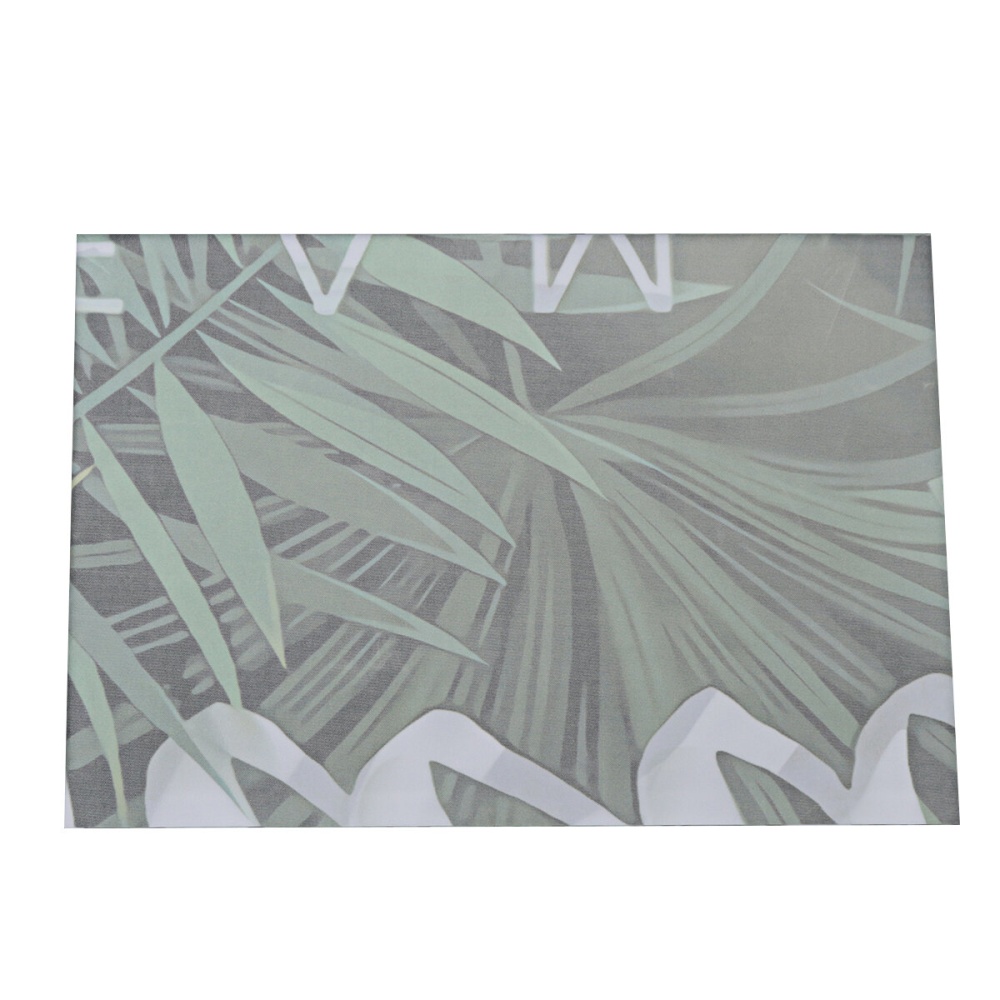 Forest Backdrop Green Tropical Leaves Vinyl Backdrops Palm Trees and Monstera Photography Background for Interior Room Wallpaper Summer Camp Photo St - Image 2