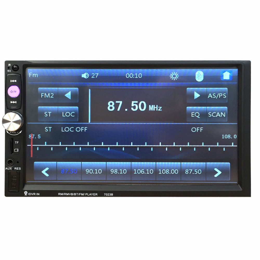 iMars 7023B 7 Inch 2 DIN Car MP5 Player Stereo Radio FM USB AUX HD bluetooth Touch Screen Support Rear Camera - Image 2