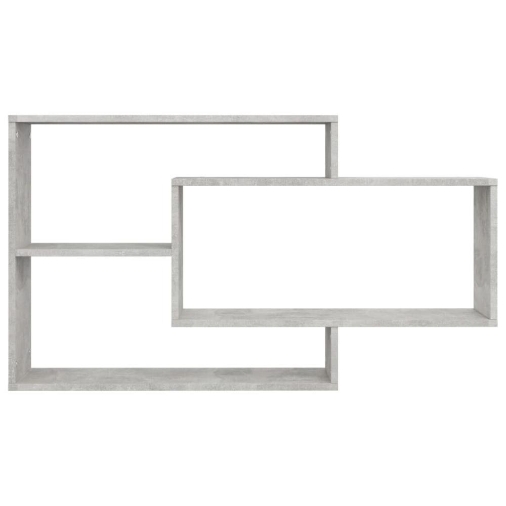 Wall Shelves Concrete Gray 40.9"x7.9"x23.6" Chipboard - Image 2