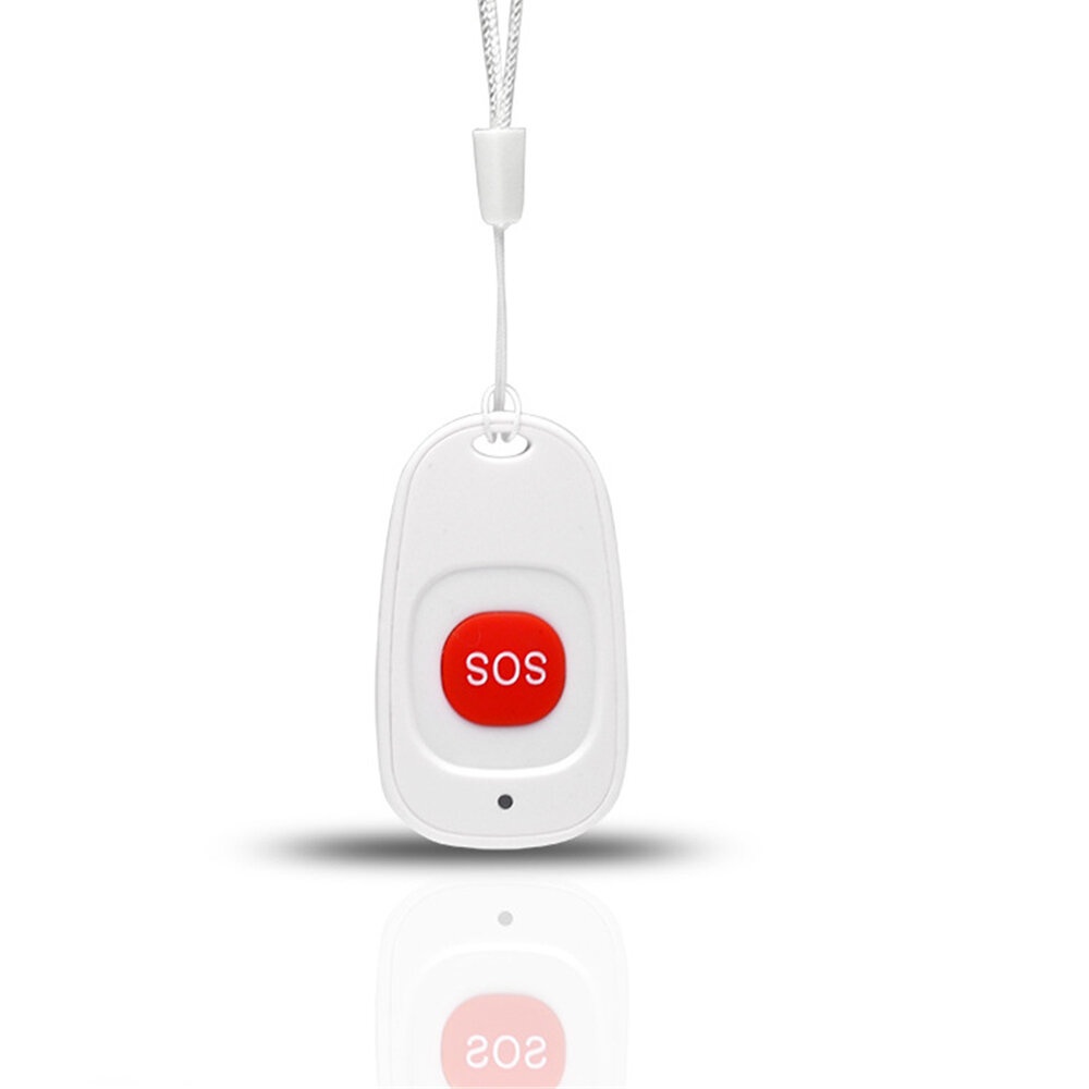 Bakeey Wireless 433MHz RC10 Elderly Distress Button SOS Emergency Distress Alarm Switch Button Emergency Wireless Button - Grey