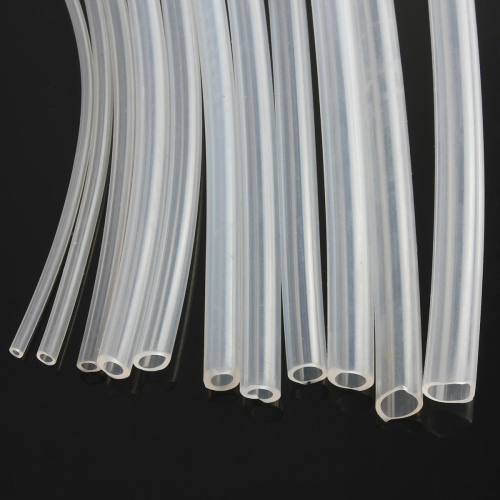 Clear Food Translucent Food Grade Silicone Feed Tube Approved Milk Hose Pipe Soft Rubber - 2*4mm - Image 2