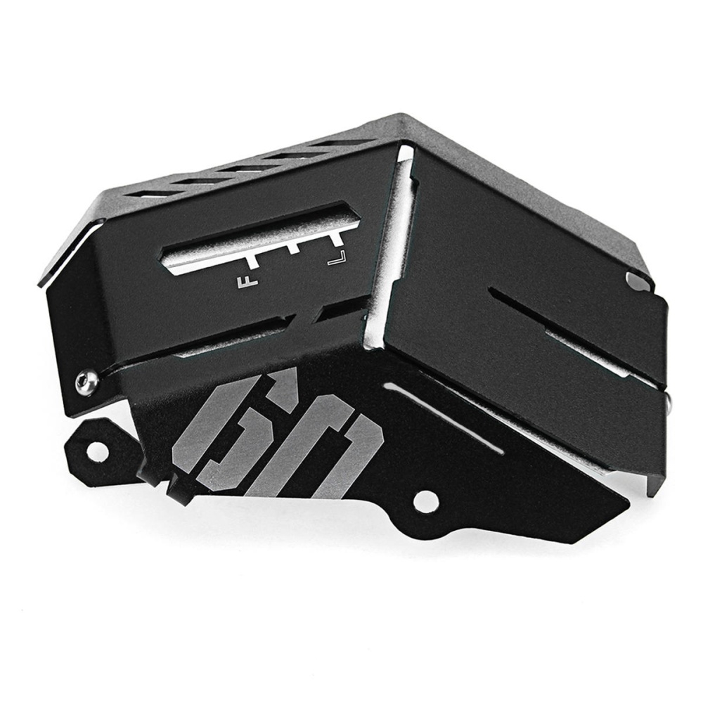 Motorcycle Radiator Side Grill Guard Water Coolant Tank Cover For Yamaha MT09 FZ09 14-17 - Silver