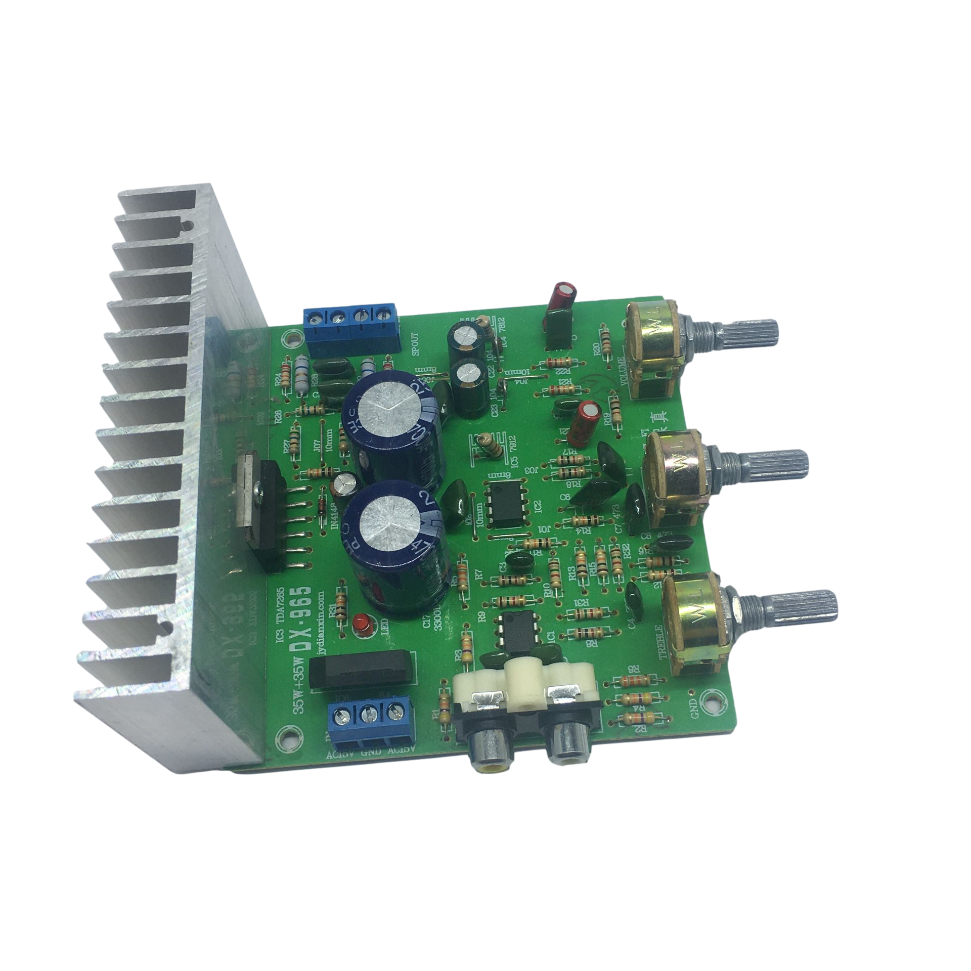 HiFi High Fidelity Small Power Audio Amplifier Board 4th Generation TDA7265 Dual Channel 40W+40W - Image 2