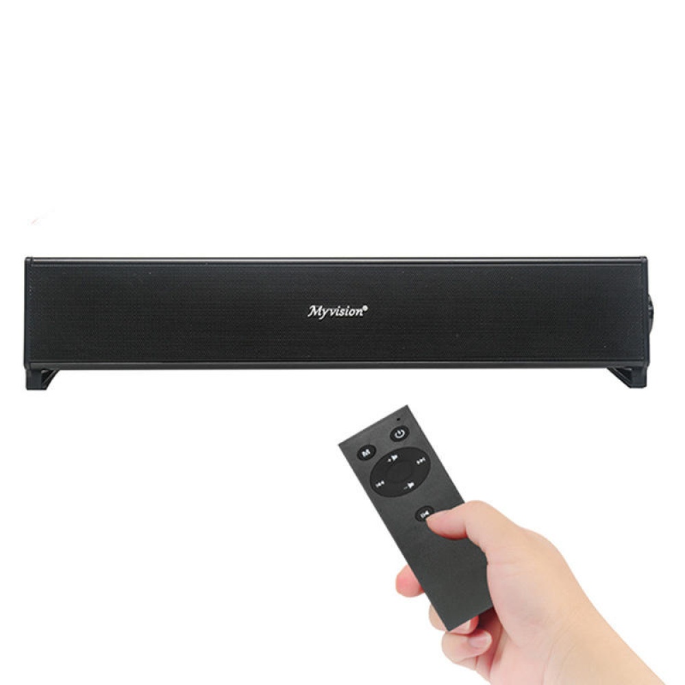 BT818 Wireless Bluetooth Speaker Home TV Speaker Computer Super Bass Audio Remote Control Soundbar