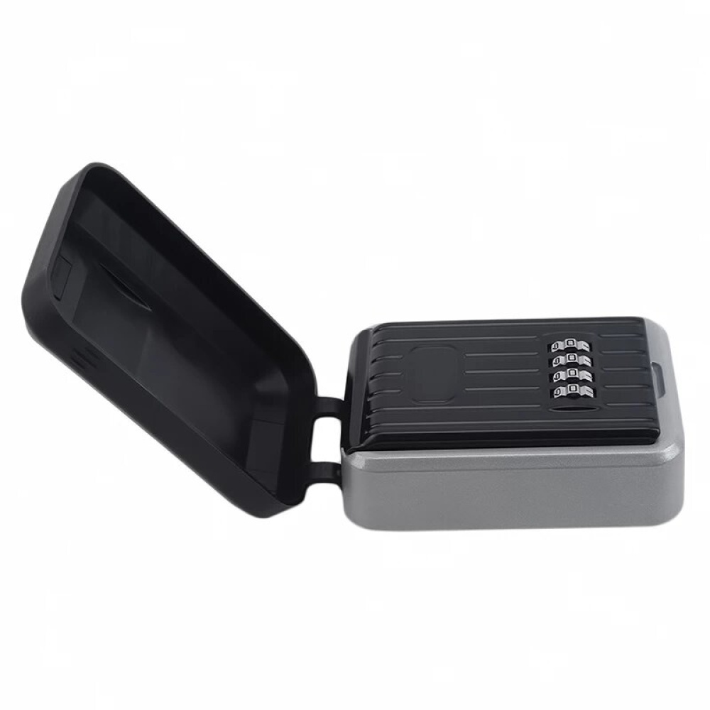 BH005 Waterproof Covered Aluminum Alloy Wall Hanging Metal Box Password Box Lock - Image 2