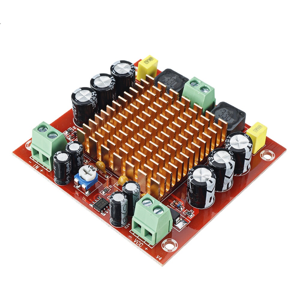 XH-M544 Mono 150W Digital Amplifier 12-26V TPA3116DA Audio Amplifier Board - Yellow - Image 2