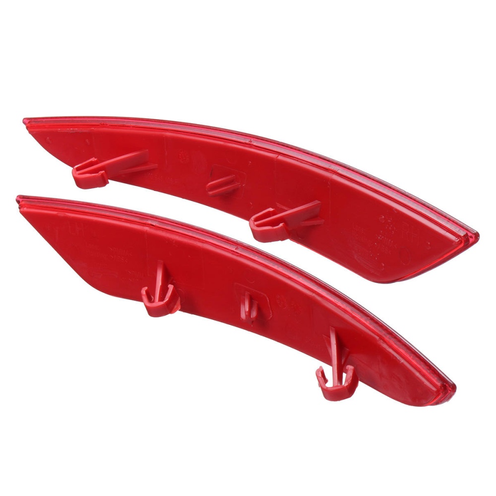 Car Left and Right Red Rear Bumper Reflector Fit For VW - Image 2