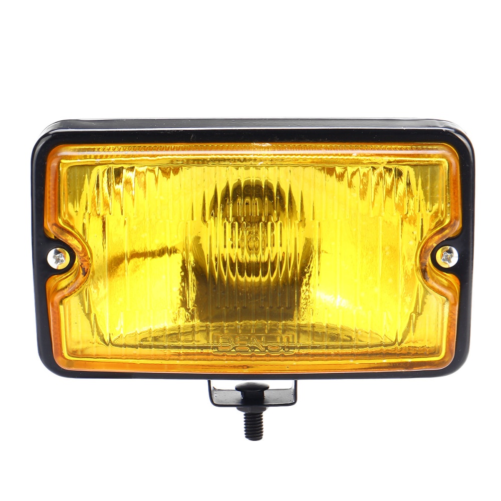 Front Bumper Driving Fog Light Lamp with H3 Bulb For Peugeot 205 GTI CTI 106 306 Mi16 - Yellow