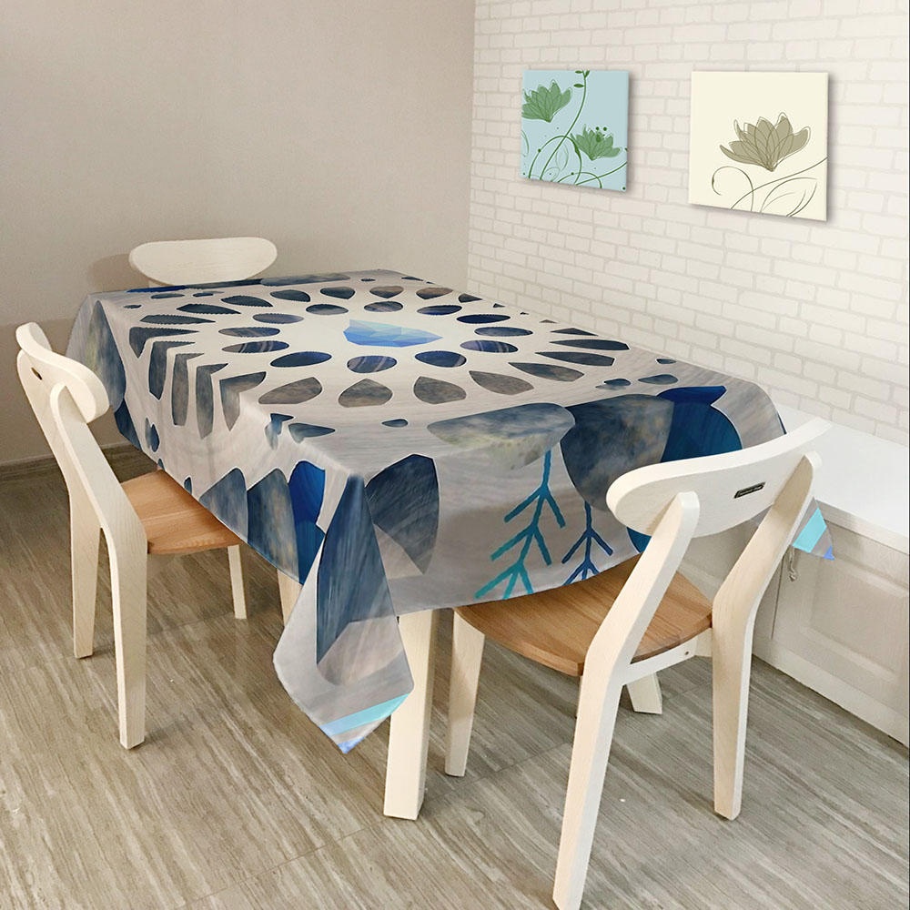 Southeast Asia Rural Home Decor Colorful Lattice Retro Pattern Table Cloth Dining Tablecloth Cover - 140 * 140 ?? 9 - Image 2