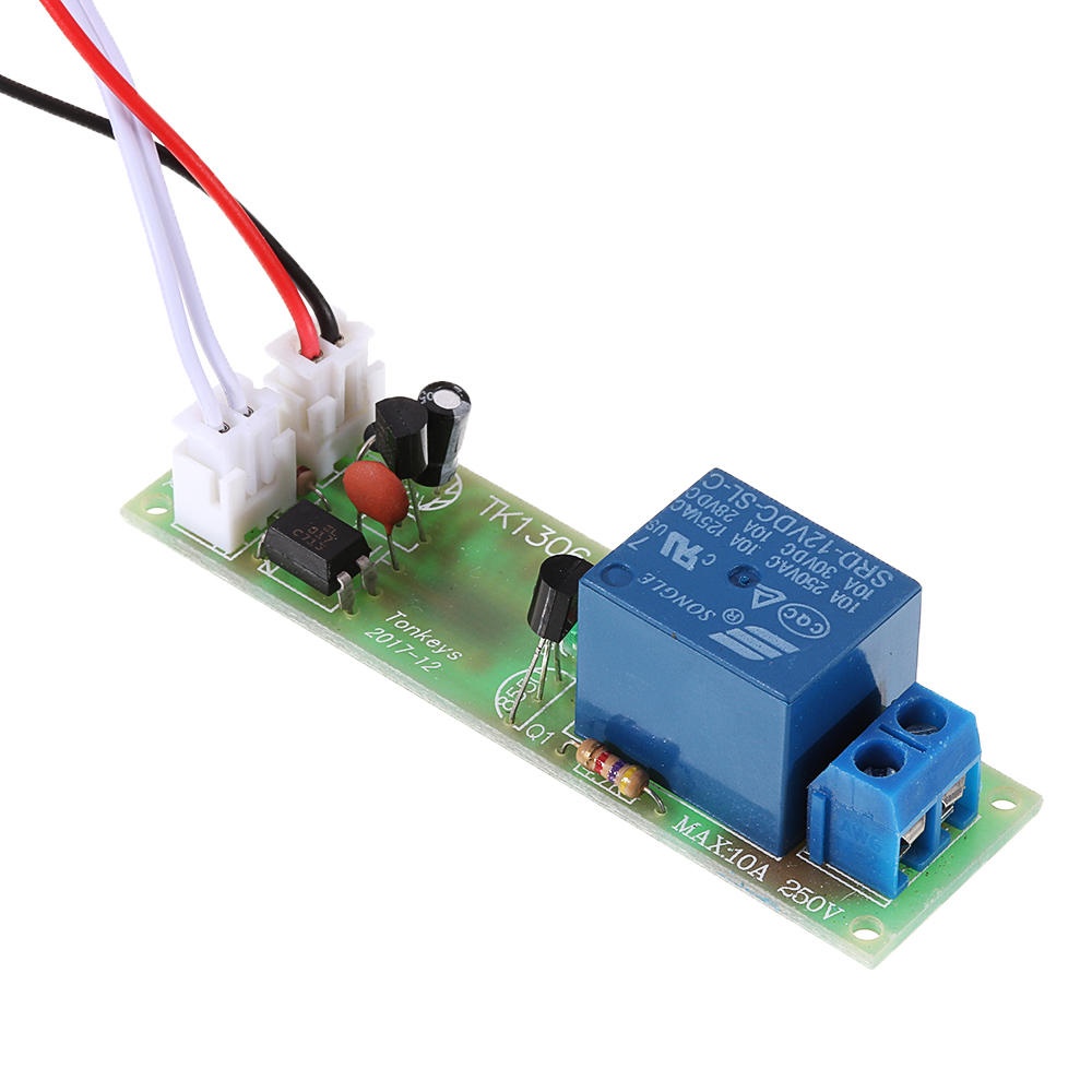 5pcs TK1305A 12V DC Multifunctional Time Delay Relay Module with Optocoupler Isolation - Image 2