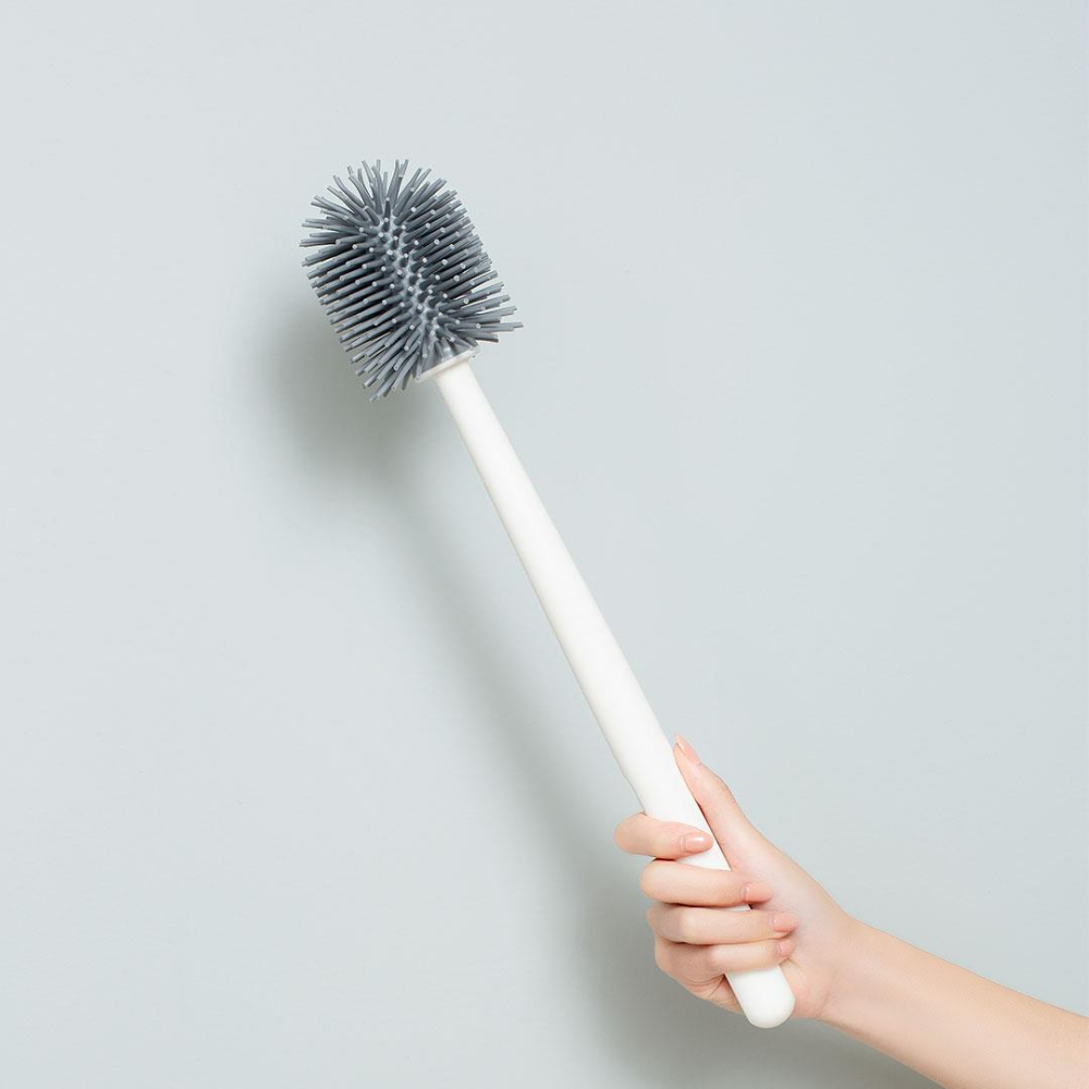 Xiaomi YB-05 Upright Storage Toilet Brush Cleaning Brush High TPR Soft Rubber PP Plastic Brush for Bathroom Toilet Floor from Xiaomi Youpin - Image 2