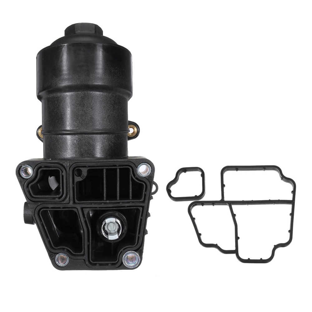 Oil Fuel Filter Housing w/Gaskets For Audi Seat Skoda VW 1.6 TDI 2.0 TDI 03l115389H - Image 2