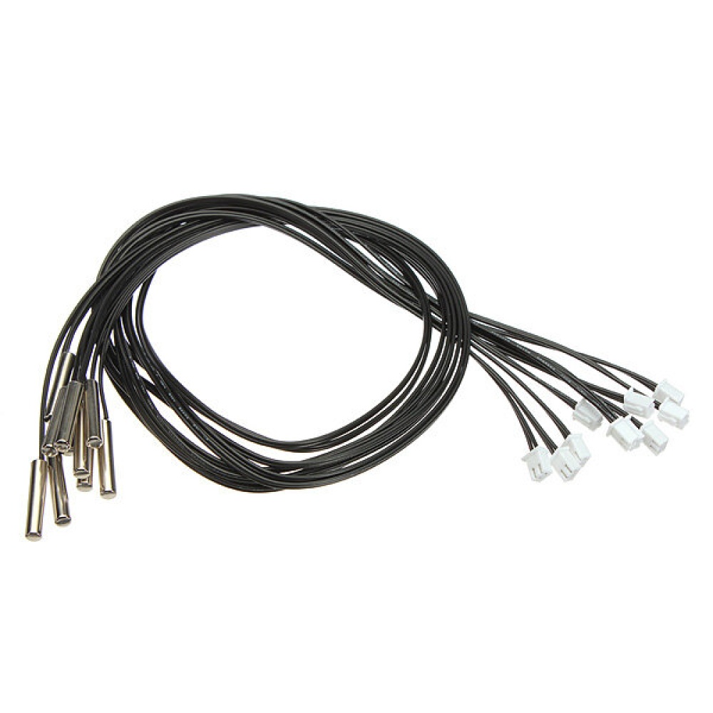 60cm 10pcs NTC-3470 Waterproof Professional Temperature Sensor Probe - Image 2