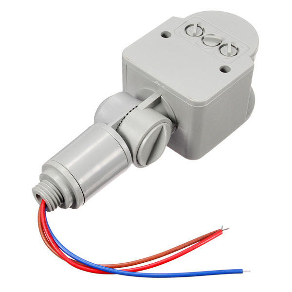 LED 110V-240V Infrared PIR Motion Sensor Detector Wall Light Switch 140Degree 12M - Image 2