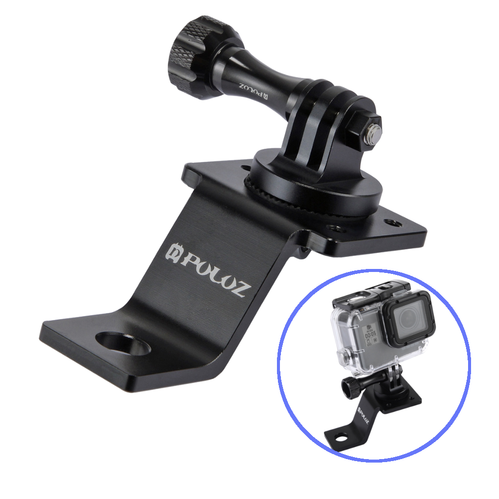 PULUZ Aluminum Alloy Camera Bracket Fixed Holder Mount With Tripod Adapter & Screw For GoPro NEW HERO/HERO 7/6/5/5 Session /4 Session/4/3+/3/2/1 DJI