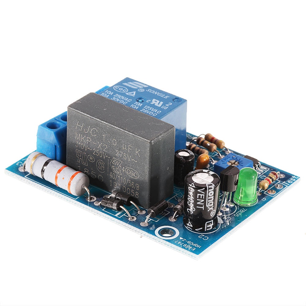 5pcs QF1022-A-100S 220V AC Power-on Delay 0-100S Adjuatable Timer Switch Automatic Disconnect Relay Module Dry Contact Output - Image 2