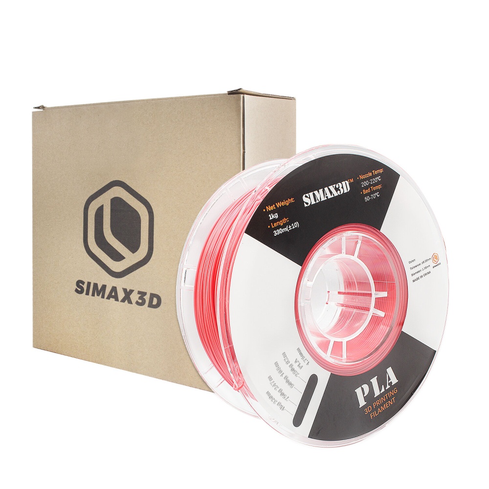 SIMAX3De Silk PLA 1KG 1.75mm Filament pour Imprimante 3D - Blanc
