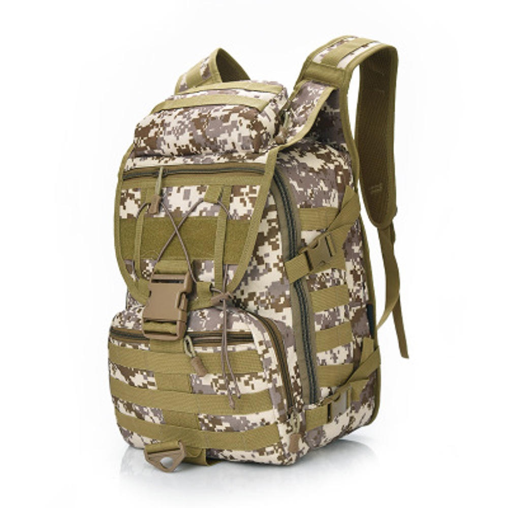 Outdoor Sports Backpack Multifunctional Large Capacity Camouflage Bag Travel Essential - 2