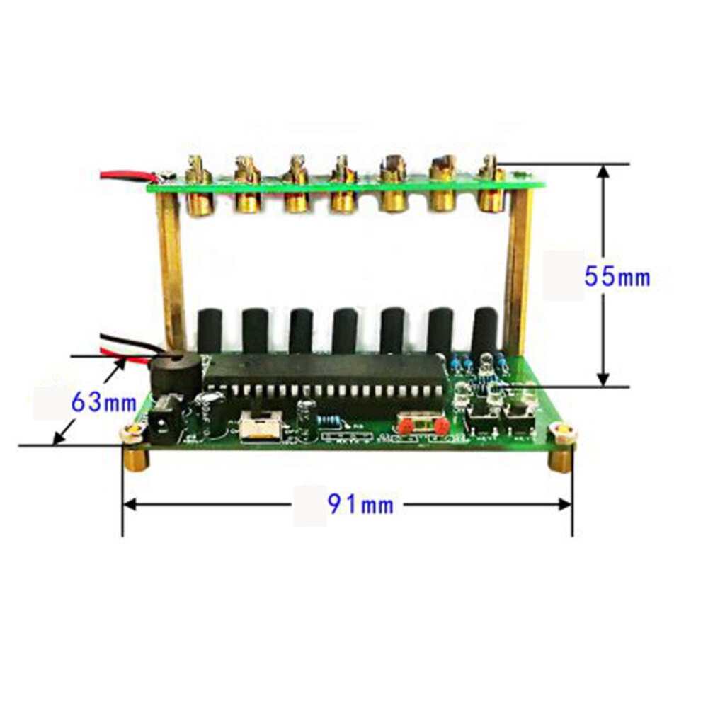 DIY Laser Harp Electronic Welding Kit 51 Single Chip Computer Electronic Organ Electronic Production Kit Parts - Image 2