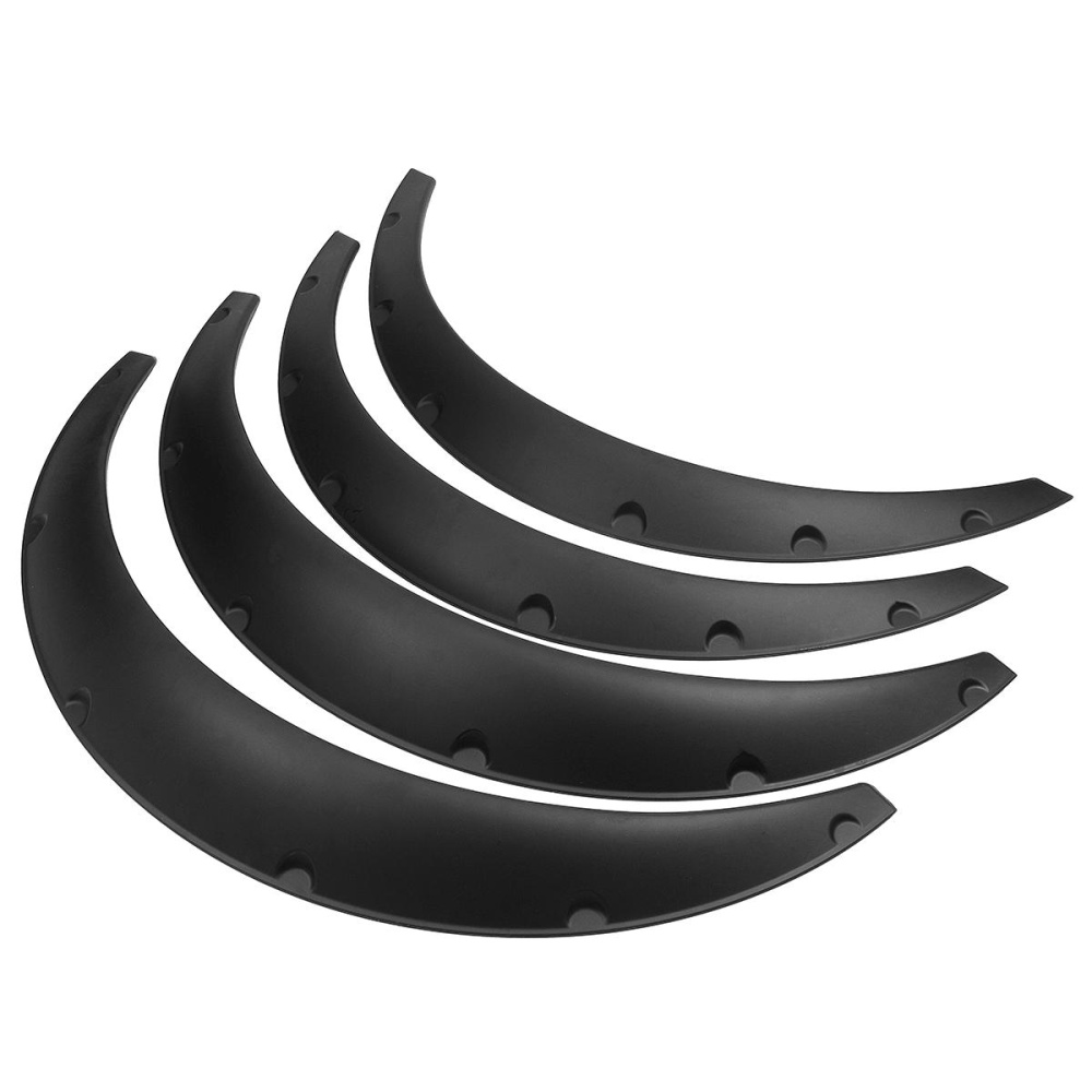 Universal Car Mudguard Flares Flexible Yet Durable Polyurethane BFD-UNIZG-PU Black - Image 2