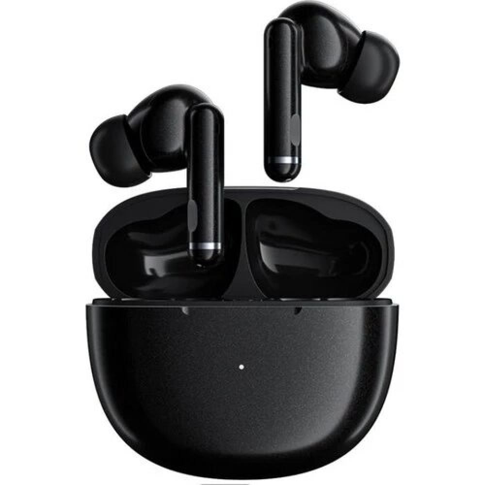 QCY HT03 TWS bluetooth 5.1 Earphones ANC Noise Canceling HiFi Touch Control Gaming Headphones 10mm Driver Headset with Microphone - Black