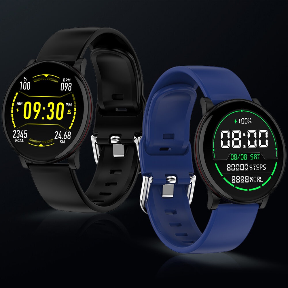 Bakeey W9 Ultra Thin Full Touch Wristband Blood Pressure Monitor Long Standby IP68 Smart Watch - NO.2