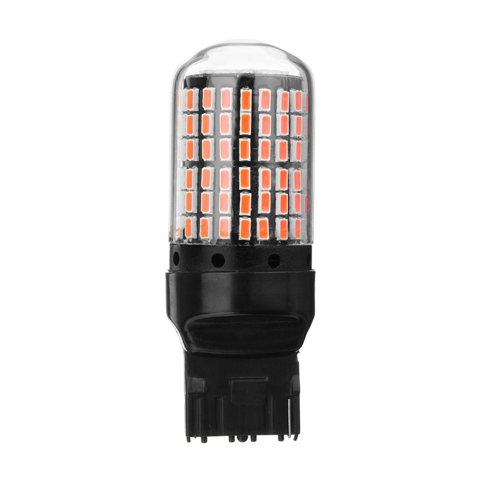 1Pcs T20 7440 3014 144LED Car Turn Signal Lights Red Stop Brake Lamp Bulb 4.2W DC12V - Image 2